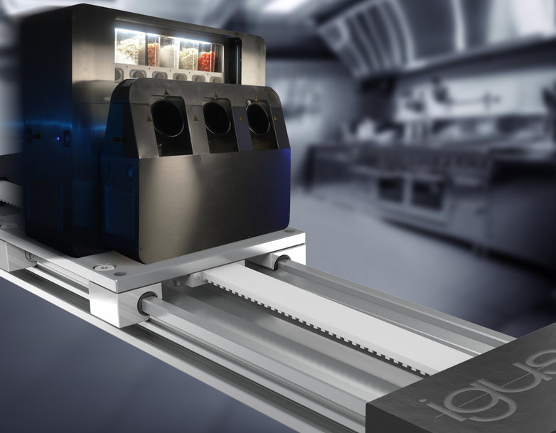 Automatización en la industria de la restauración con igus: ahorro de espacio y máximo rendimiento